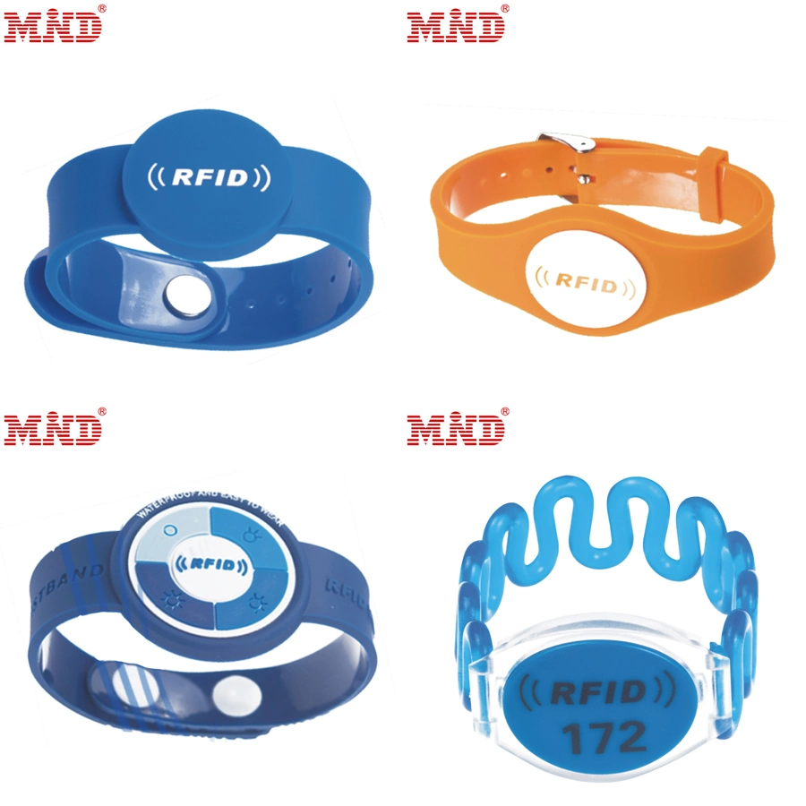 Custom Logo Design Cheap Promotional Items China Personalized RFID Silicone Wristbands