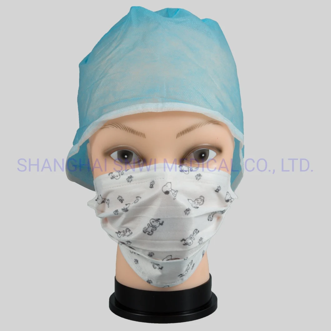 Hot Selling 3 Ply Disposable Non-Woven Protective Children Kids Face Mask Child