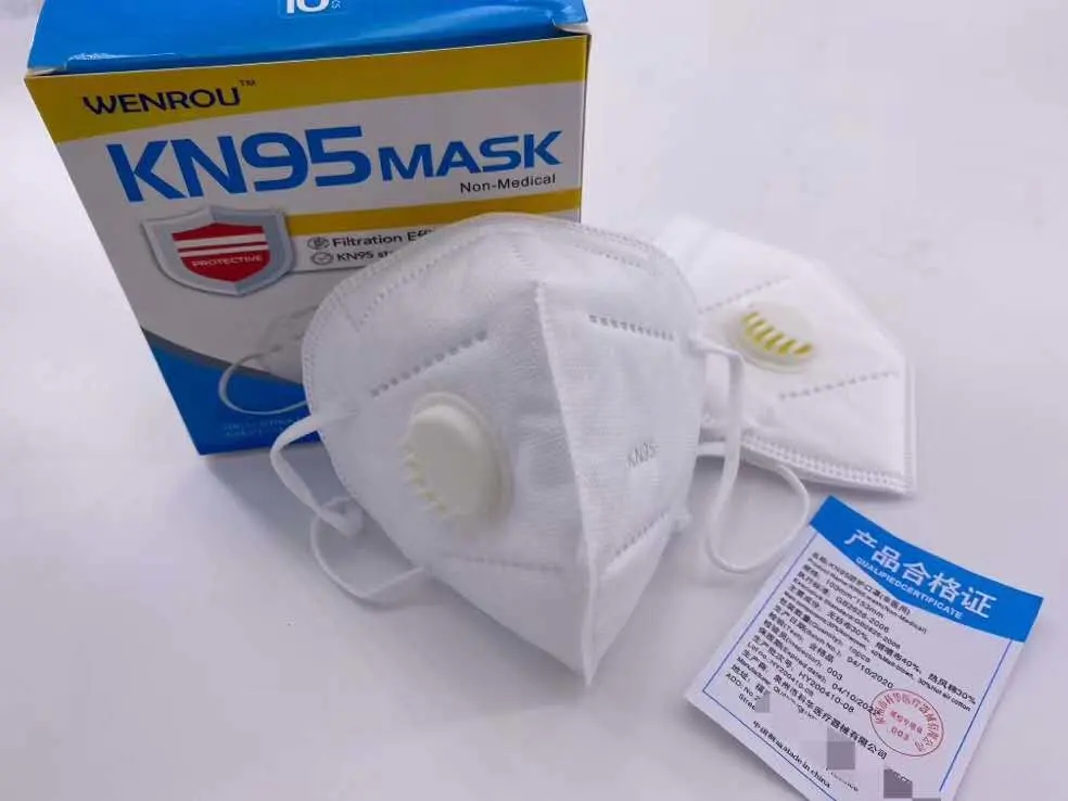 Disposable 3ply KN95 Face Mask with Valve